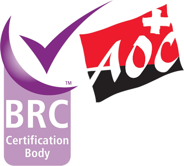 AOC und BRC Zertifizierung AOC und BRC Zertifizierung